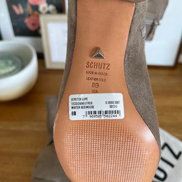 SCHUTZ SUEDE LUPE BOOTIES - Picture 6 of 8